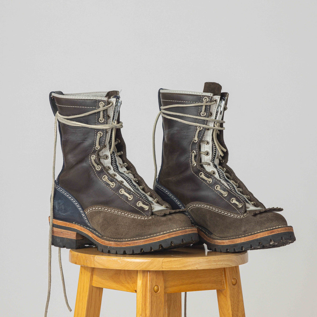 ATH x WESCO MERC7 JOBMASTER BOOTS (NAVY/CHARCOAL) – ALL-TIME HIGH