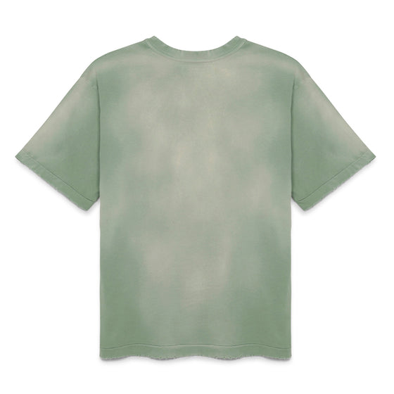 Painted Single Stitch Pocket Tee (Vintage Spearmint)