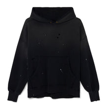  Painted French Terry Darted Hoodie (Vintage Black)