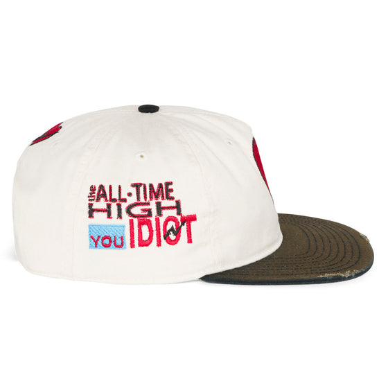 You Idiot 2 Tone Cap (White/Black)