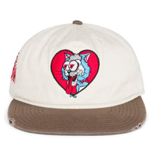  You Idiot 2 Tone Cap (White/Brown)