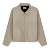 Marcos Whipcord Fur Lined Jacket (Stone)