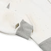 Campus Zip-Up Sweatshirt (White/Grey)