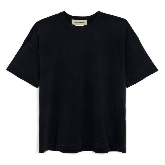 Organic Slub Knit Tee (Vintage Black)